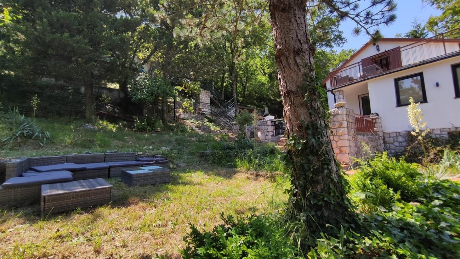 Amazing Sea-Mountain Valley View House With 3 Terraces And Huge Chill Gardens, 5Min From The Sea! Bribir  Buitenkant foto