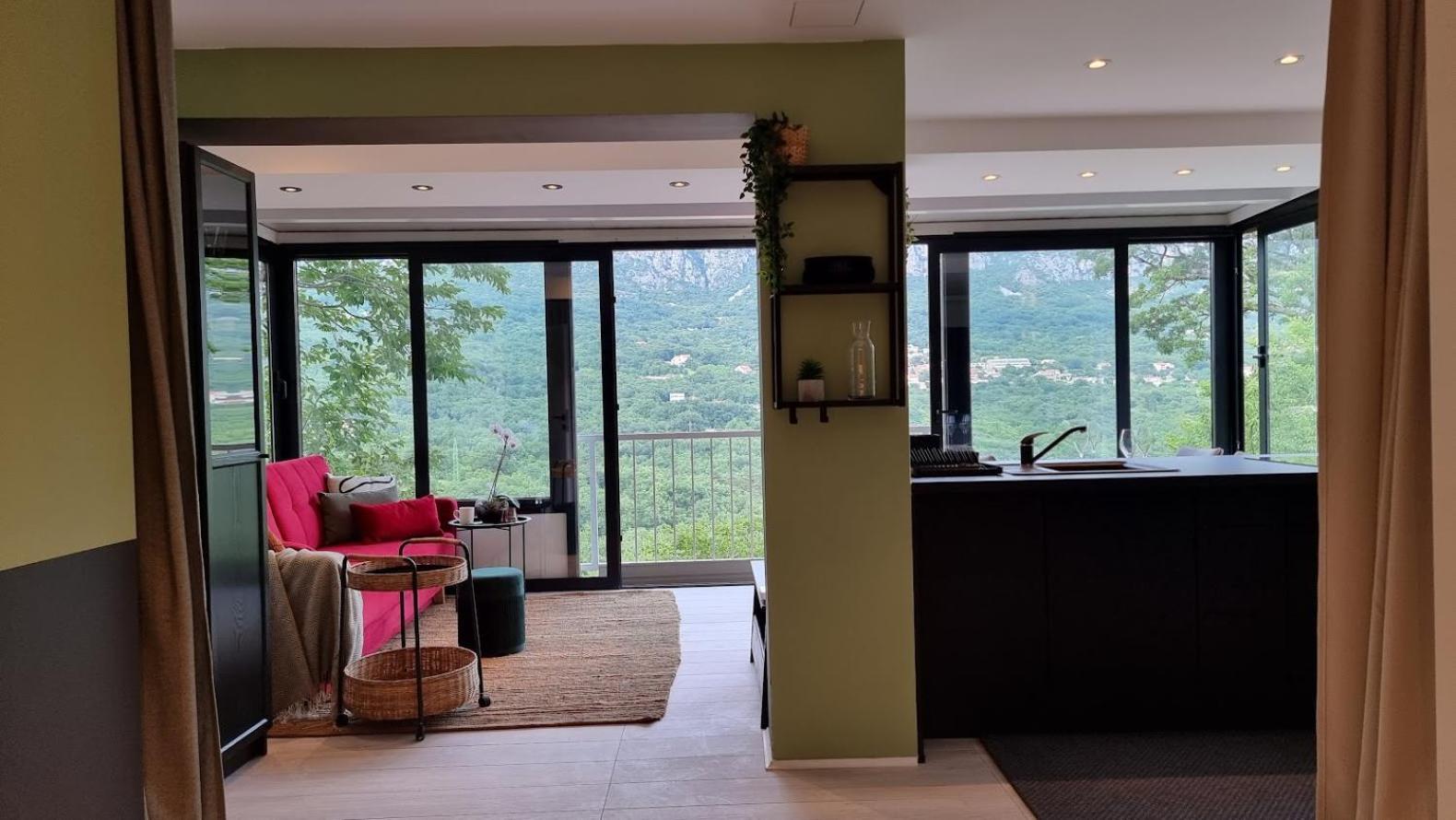 Amazing Sea-Mountain Valley View House With 3 Terraces And Huge Chill Gardens, 5Min From The Sea! Bribir  Buitenkant foto