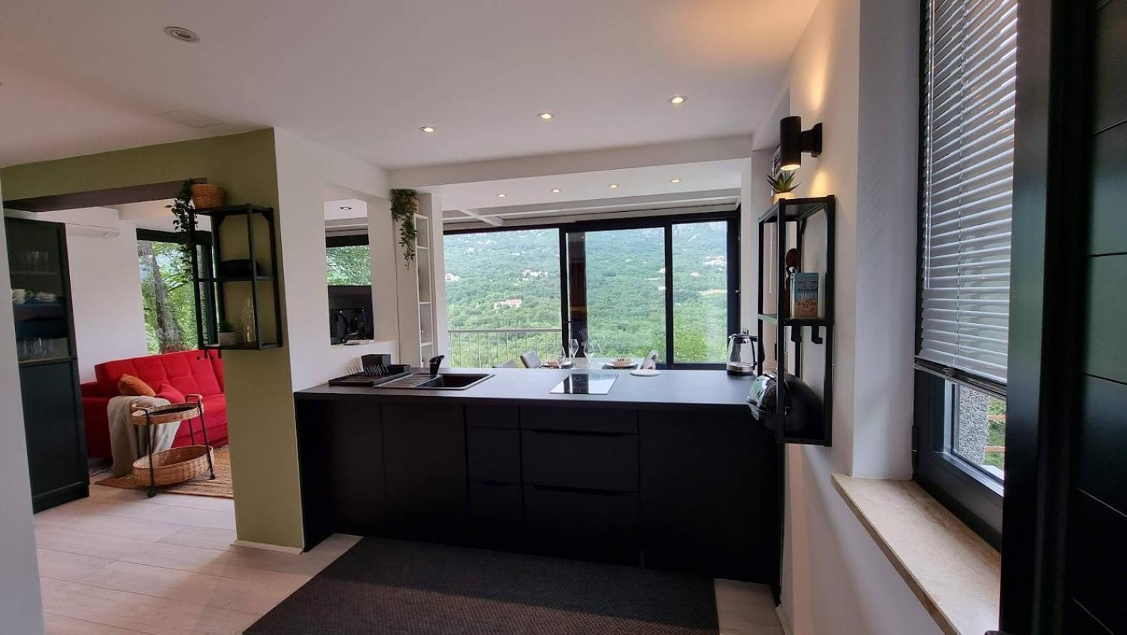 Amazing Sea-Mountain Valley View House With 3 Terraces And Huge Chill Gardens, 5Min From The Sea! Bribir  Buitenkant foto